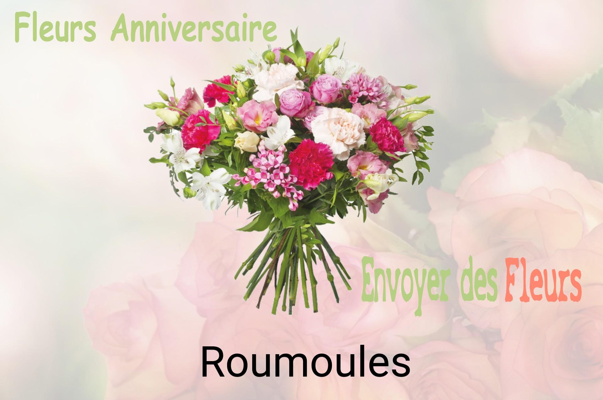 Bouquet de fleurs d’anniversaire livré à Roumoules